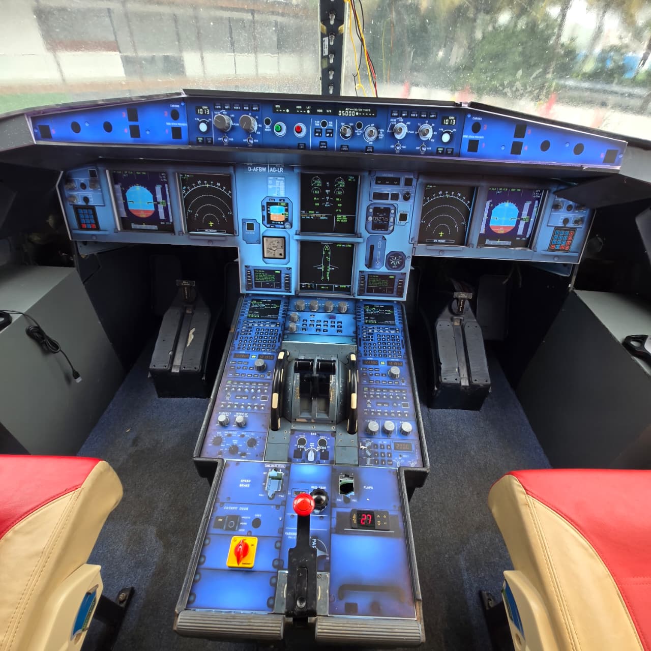 Authentic Aircraft Cockpit